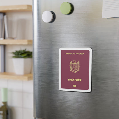 Moldova Passport - Die-Cut Magnet-The Sticker Space