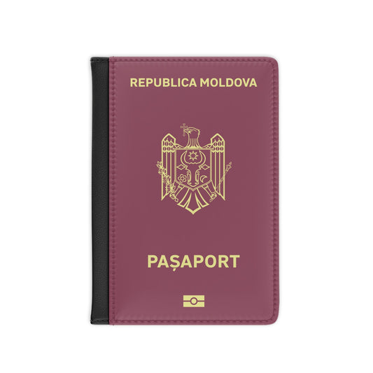 Moldova Passport - Passport Holder-3.9" x 5.8"-The Sticker Space