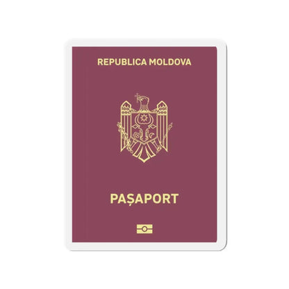 Moldova Passport - Refrigerator Magnet 2 Inch - The Sticker Space
