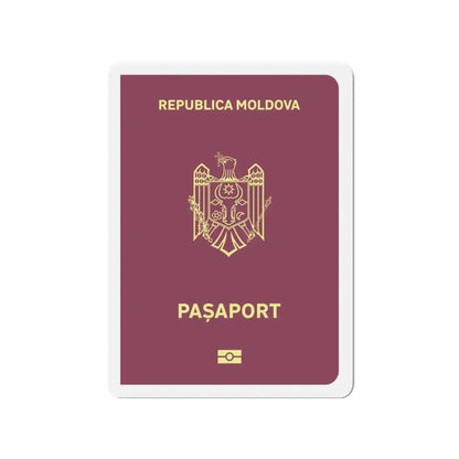 Moldova Passport - Refrigerator Magnet 3 Inch - The Sticker Space