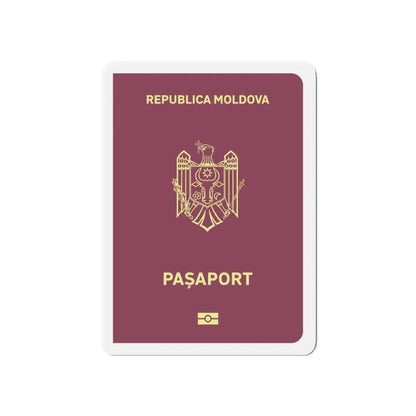 Moldova Passport - Refrigerator Magnet - The Sticker Space