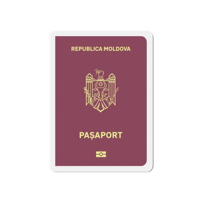 Moldova Passport - Refrigerator Magnet - The Sticker Space