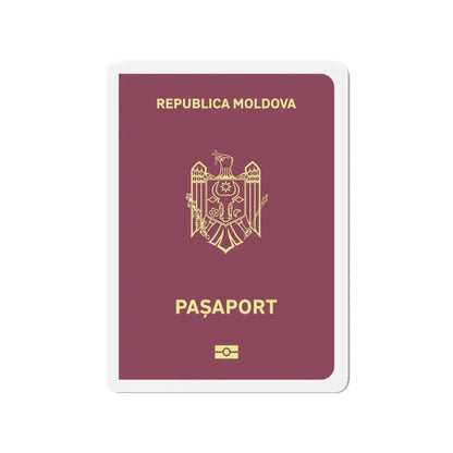 Moldova Passport - Refrigerator Magnet - The Sticker Space