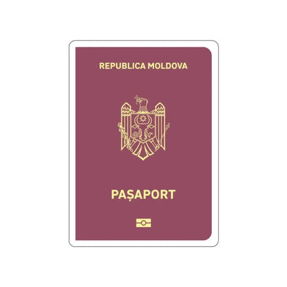 Moldova Passport STICKER Vinyl Die-Cut Decal 2 Inch - The Sticker Space