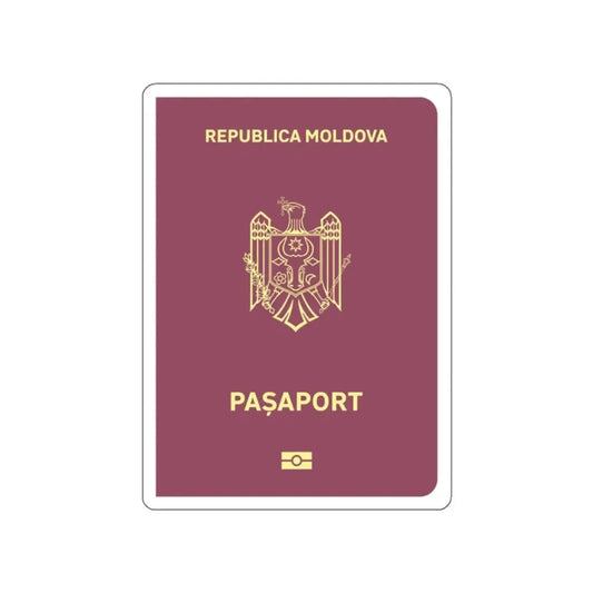Moldova Passport STICKER Vinyl Die-Cut Decal 2 Inch - The Sticker Space