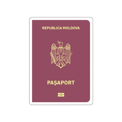 Moldova Passport STICKER Vinyl Die-Cut Decal - The Sticker Space