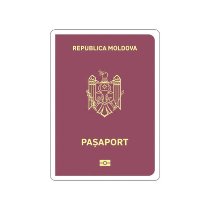 Moldova Passport STICKER Vinyl Die-Cut Decal - The Sticker Space