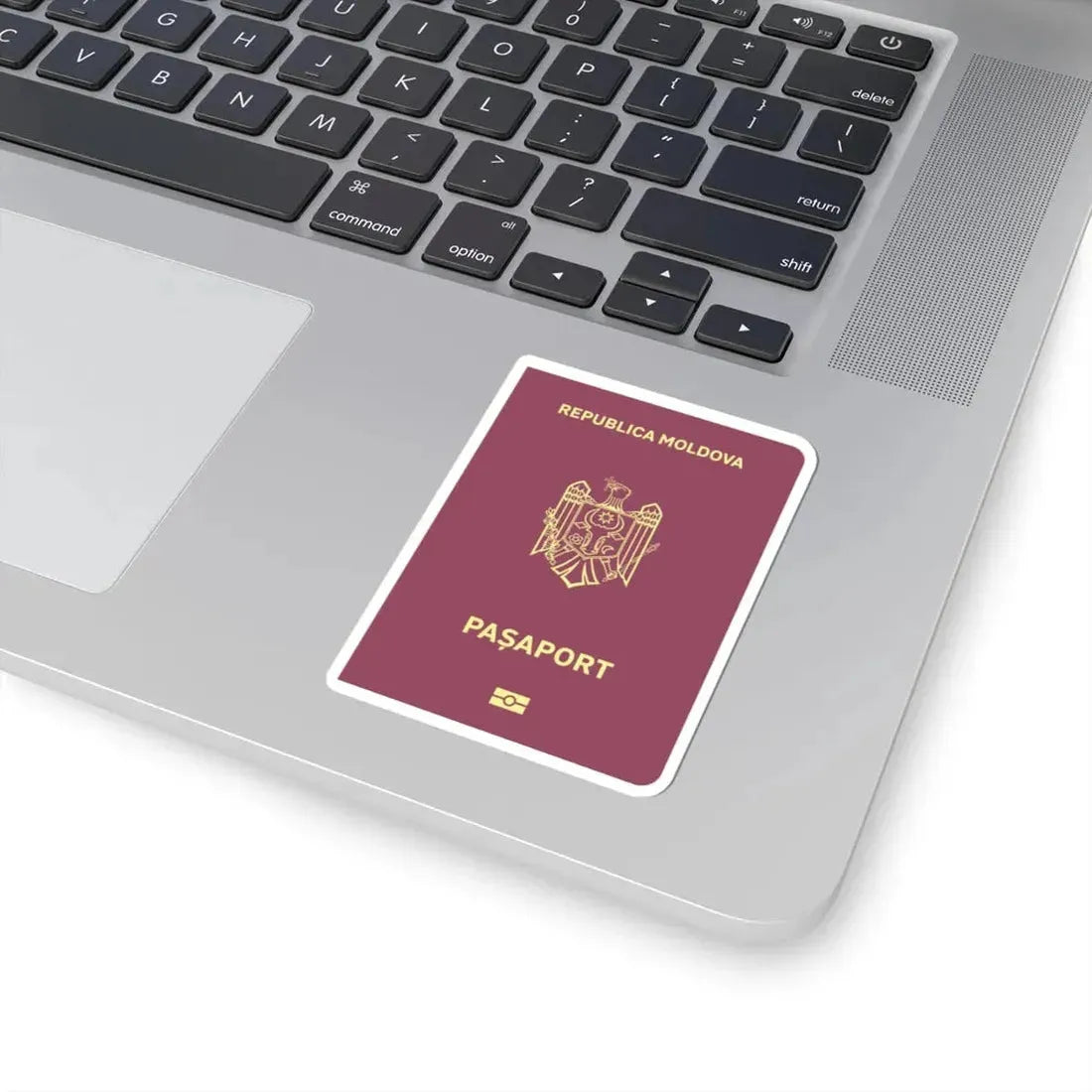 Moldova Passport - STICKER Vinyl Kiss-Cut Decal - The Sticker Space