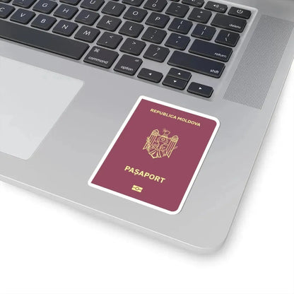 Moldova Passport - STICKER Vinyl Kiss-Cut Decal - The Sticker Space