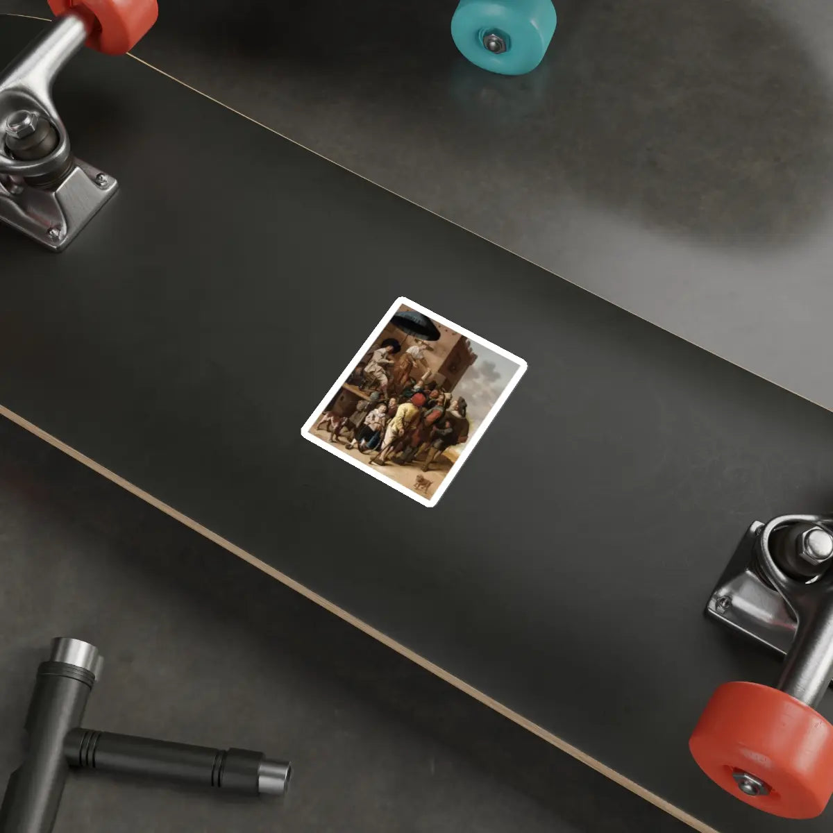 SKU:17287232033744718645 Sticker types:White Shape:Die-Cut Sizes:3" × 3"
