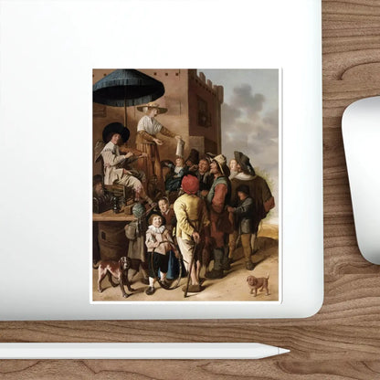 SKU:23253685978822478390 Sticker types:White Shape:Die-Cut Sizes:6" × 6"