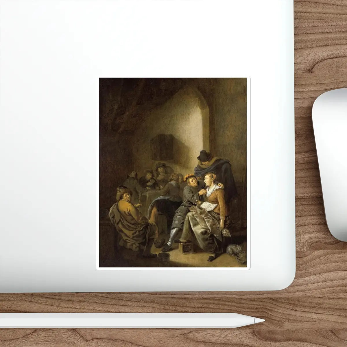 SKU:32126006955629003677 Sticker types:White Shape:Die-Cut Sizes:5" × 5"