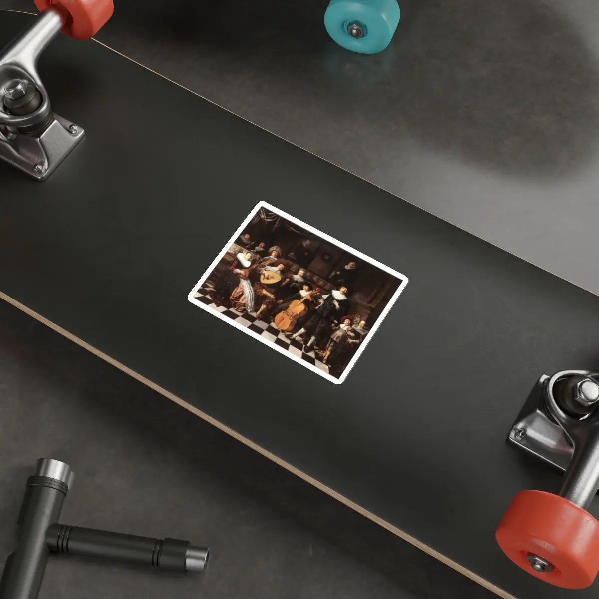 SKU:18244234200145109063 Sticker types:White Shape:Die-Cut Sizes:4" × 4"