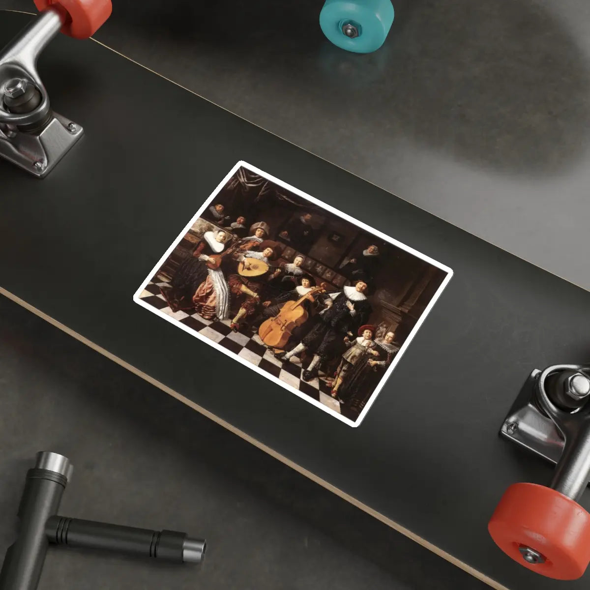 SKU:66565881330029865494 Sticker types:White Shape:Die-Cut Sizes:6" × 6"