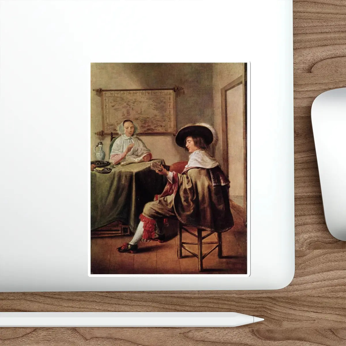 SKU:24946464101340839220 Sticker types:White Shape:Die-Cut Sizes:6" × 6"