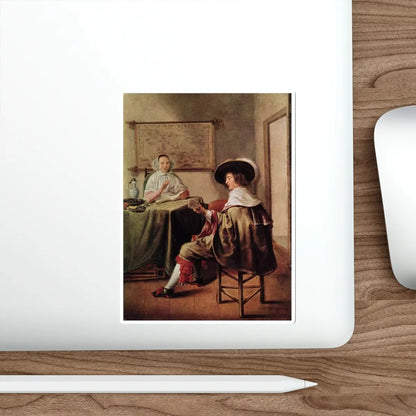 SKU:26531874529979216298 Sticker types:White Shape:Die-Cut Sizes:5" × 5"