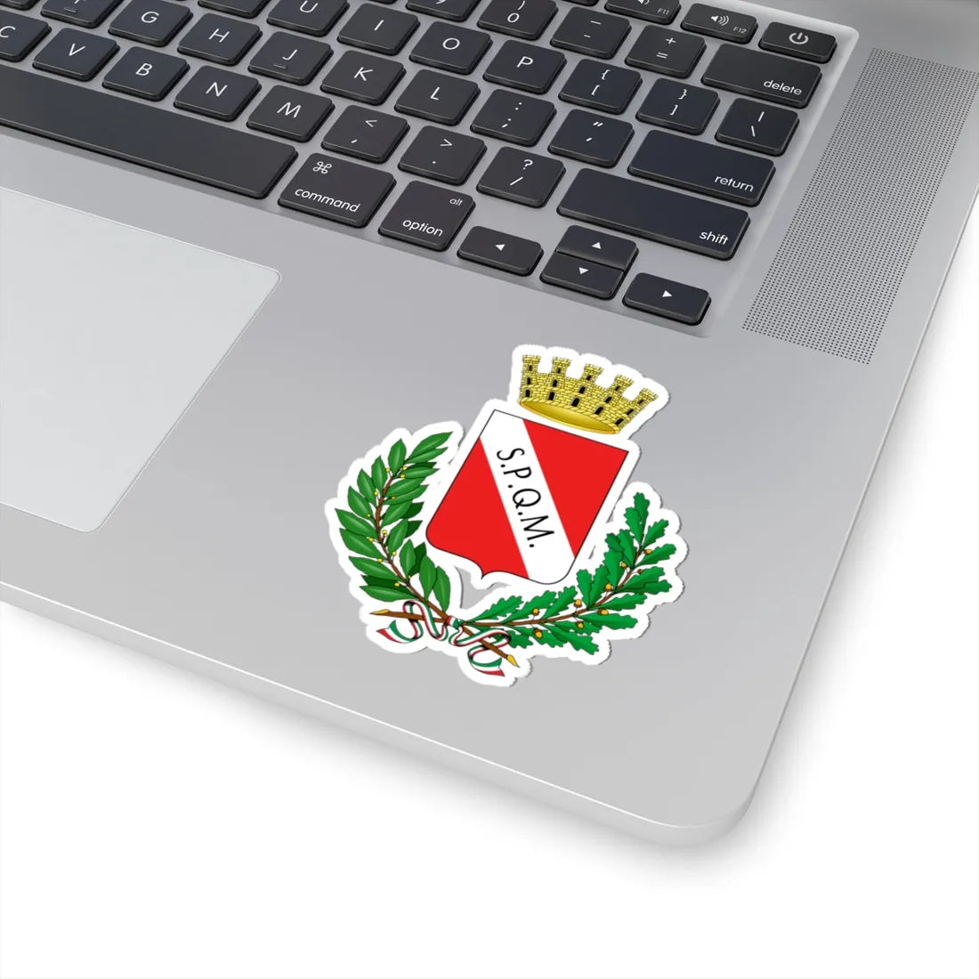Molfetta-Stemma (Italy) (Coat of Arms) STICKER Vinyl Kiss-Cut Decal - The Sticker Space