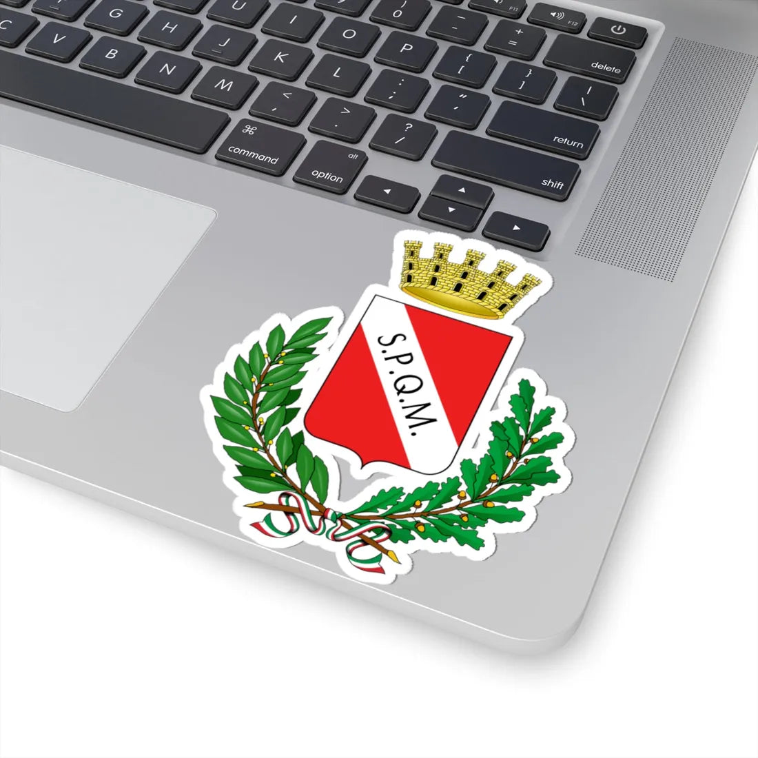 Molfetta-Stemma (Italy) (Coat of Arms) STICKER Vinyl Kiss-Cut Decal - The Sticker Space