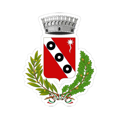 Molise Italia-Stemma (Italy) (Coat of Arms) STICKER Vinyl Kiss-Cut Decal 4 Inch White - The Sticker Space