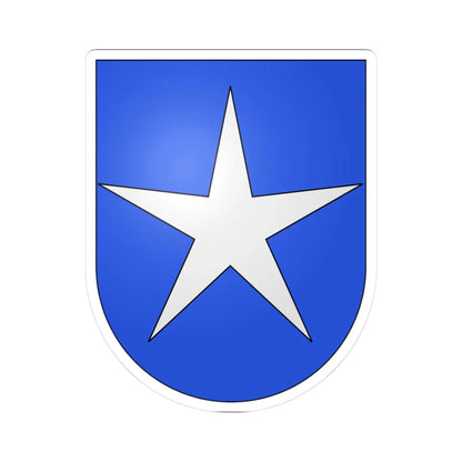 Mollis-coat of arms (Switzerland) (Coat of Arms) STICKER Vinyl Kiss-Cut Decal 3 Inch White - The Sticker Space