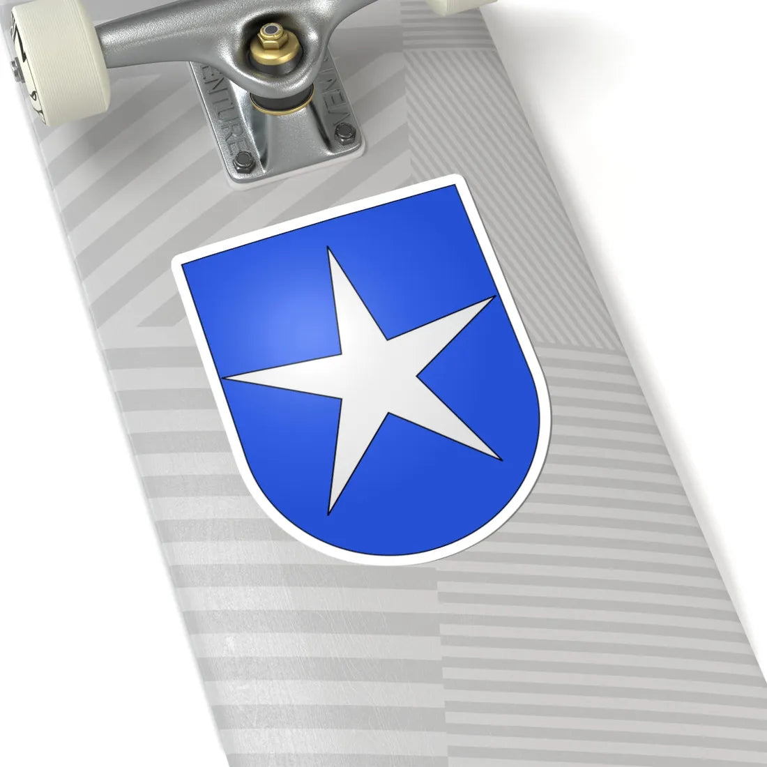 Mollis-coat of arms (Switzerland) (Coat of Arms) STICKER Vinyl Kiss-Cut Decal - The Sticker Space