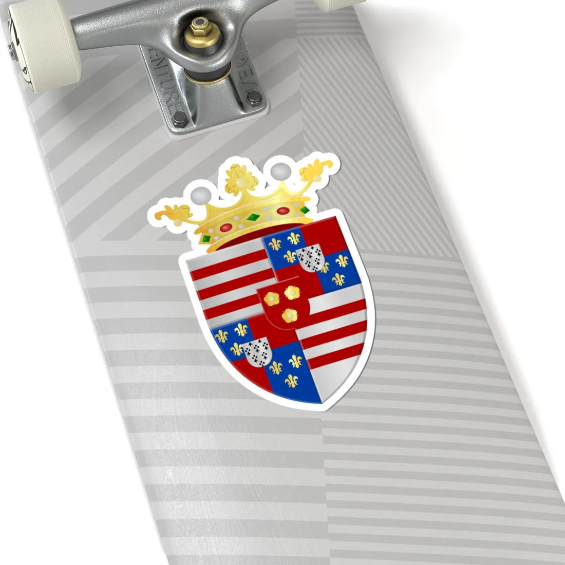 Momignies wapen (Belgium) (Coat of Arms) STICKER Vinyl Kiss-Cut Decal - The Sticker Space