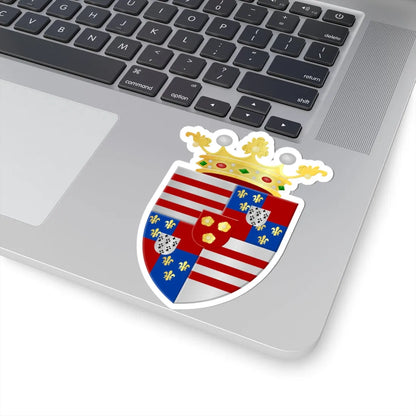 Momignies wapen (Belgium) (Coat of Arms) STICKER Vinyl Kiss-Cut Decal - The Sticker Space