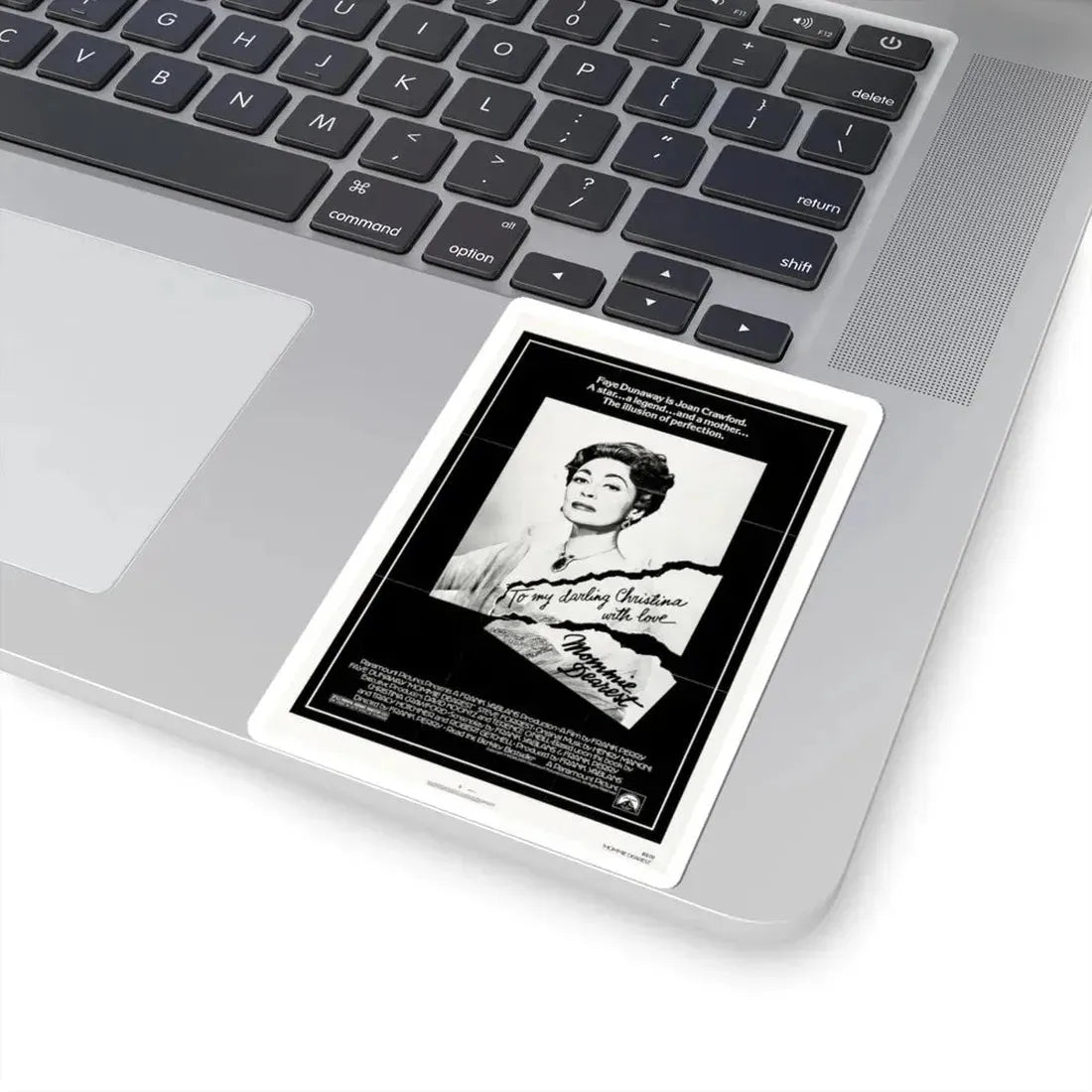 Mommie Dearest 1981 Movie Poster - STICKER Vinyl Kiss-Cut Decal - The Sticker Space