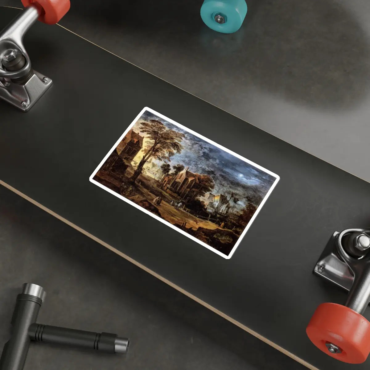SKU:21640343243949022606 Sticker types:White Shape:Die-Cut Sizes:6" × 6"