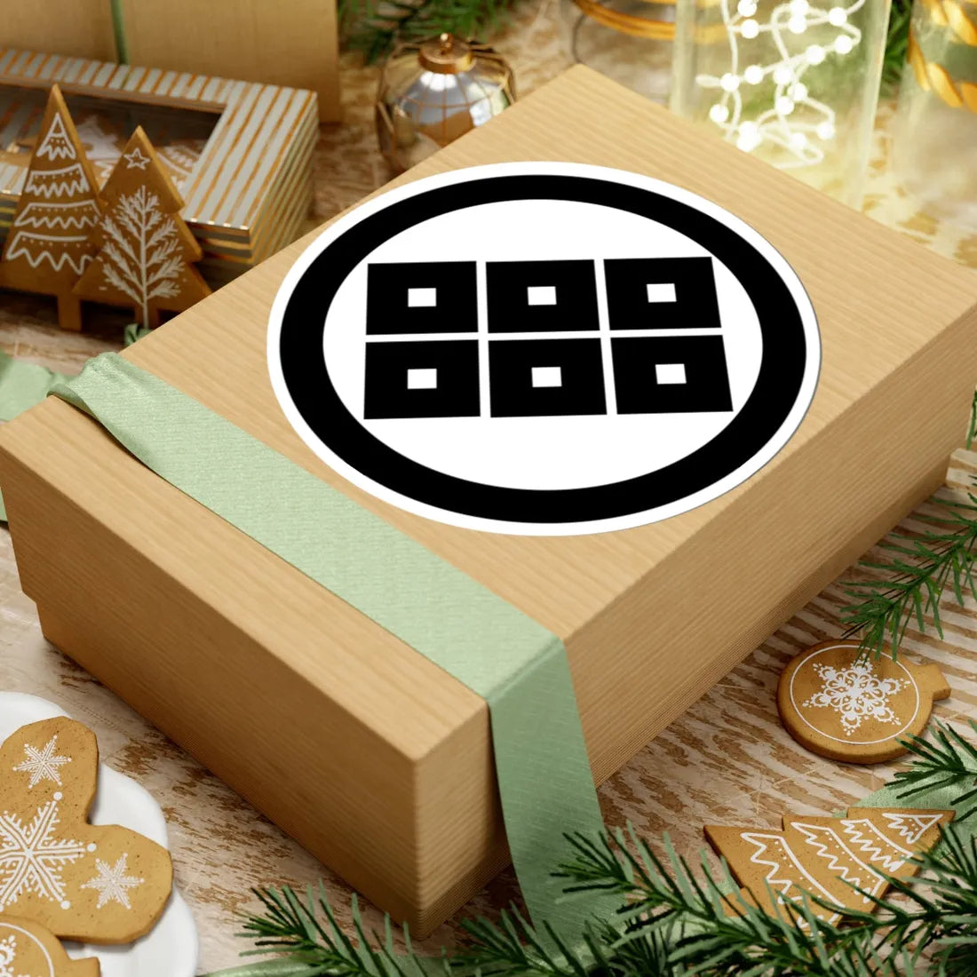 Mon Clan Shôni (Japan) (Coat of Arms) STICKER Vinyl Kiss-Cut Decal - The Sticker Space