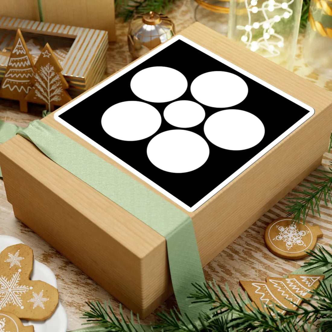 Mon Hisamatsu (Japan) (Coat of Arms) STICKER Vinyl Kiss-Cut Decal - The Sticker Space