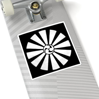 Mon Kinoshita 1 (Japan) (Coat of Arms) STICKER Vinyl Kiss-Cut Decal - The Sticker Space