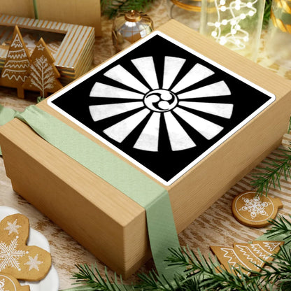 Mon Kinoshita 1 (Japan) (Coat of Arms) STICKER Vinyl Kiss-Cut Decal - The Sticker Space