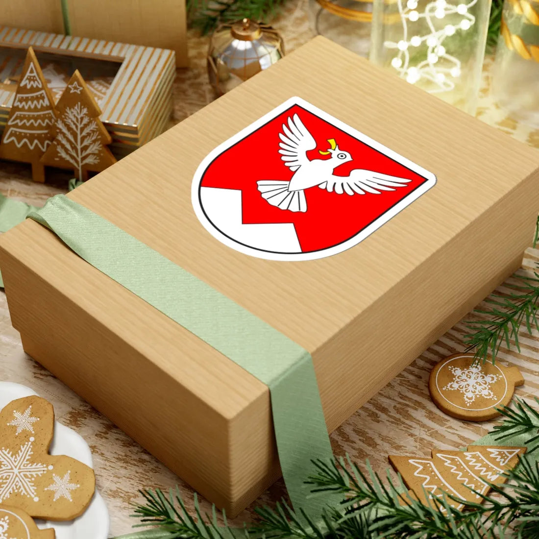 Mon wappen (Switzerland) (Coat of Arms) STICKER Vinyl Kiss-Cut Decal - The Sticker Space