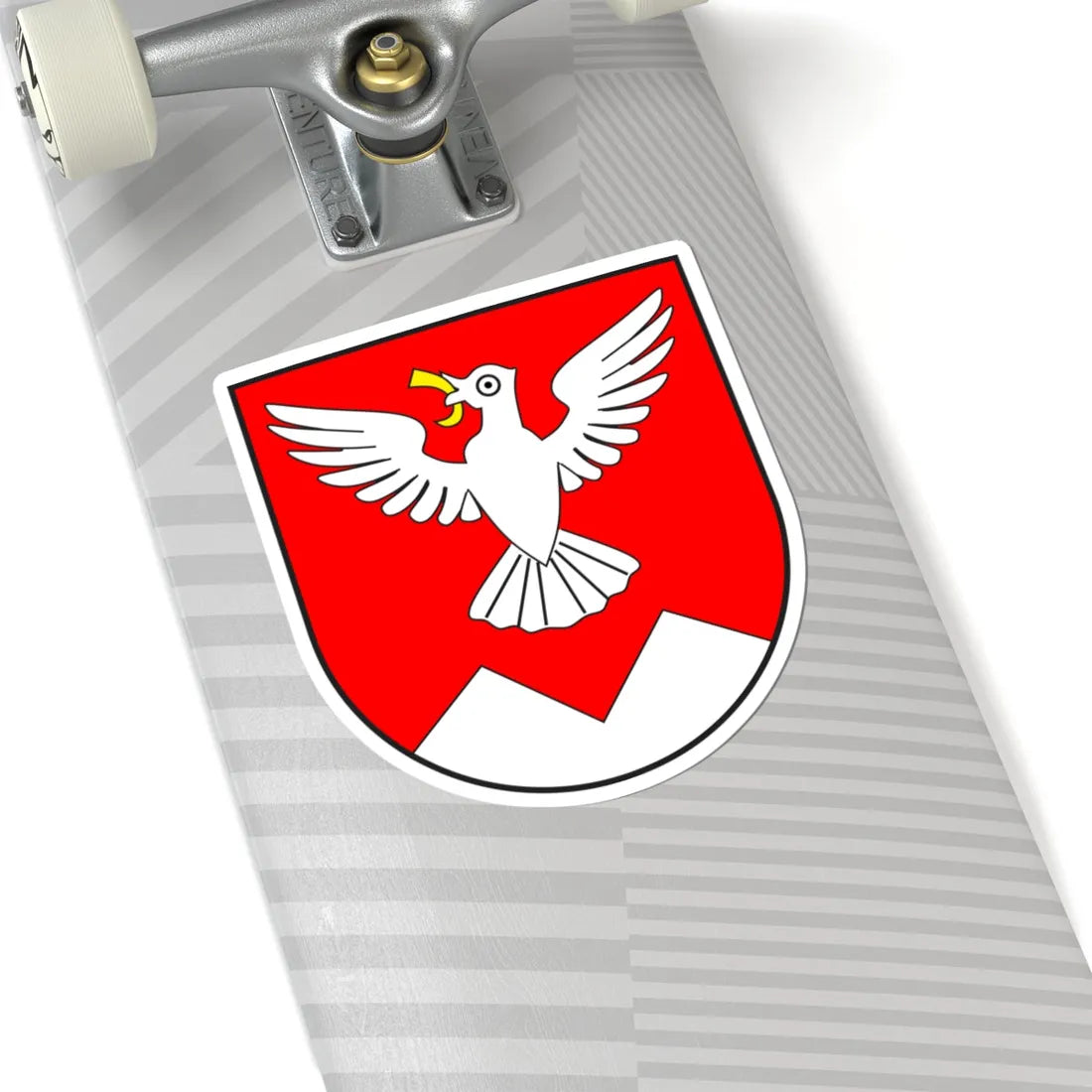 Mon wappen (Switzerland) (Coat of Arms) STICKER Vinyl Kiss-Cut Decal - The Sticker Space