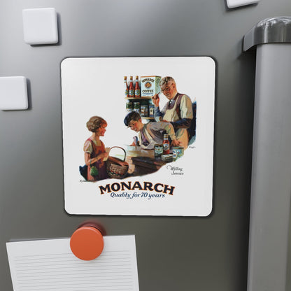 Monarch Coffee ad, Ladies' Home Journal, September 1927 (Magazine Illustration) Refrigerator Magnet