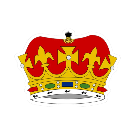 Monarchs Children Coronet (United Kingdom) (Coat of Arms) STICKER Vinyl Kiss-Cut Decal 2 Inch White - The Sticker Space