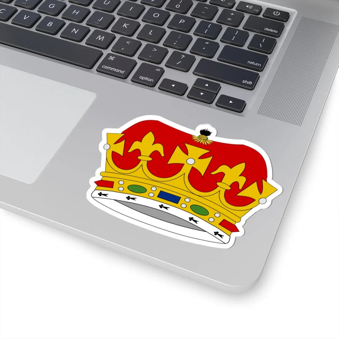 Monarchs Children Coronet (United Kingdom) (Coat of Arms) STICKER Vinyl Kiss-Cut Decal - The Sticker Space
