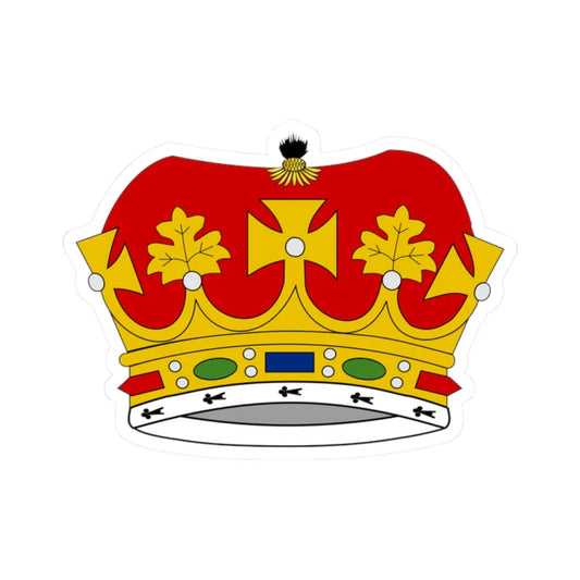Monarchs Other Grandchildren Coronet (United Kingdom) (Coat of Arms) STICKER Vinyl Kiss-Cut Decal 2 Inch White - The Sticker Space