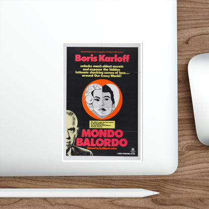 MONDO BALORDO 1964 Movie Poster STICKER Vinyl Die-Cut Decal-The Sticker Space