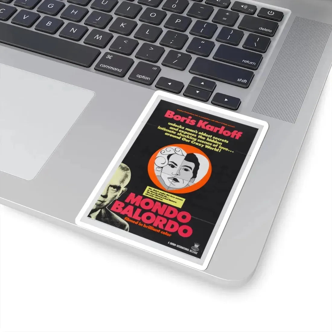 MONDO BALORDO 1964 Movie Poster - STICKER Vinyl Kiss-Cut Decal - The Sticker Space