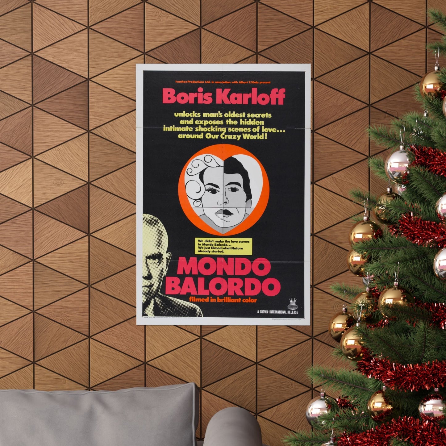 MONDO BALORDO 1964 - Paper Movie Poster-The Sticker Space