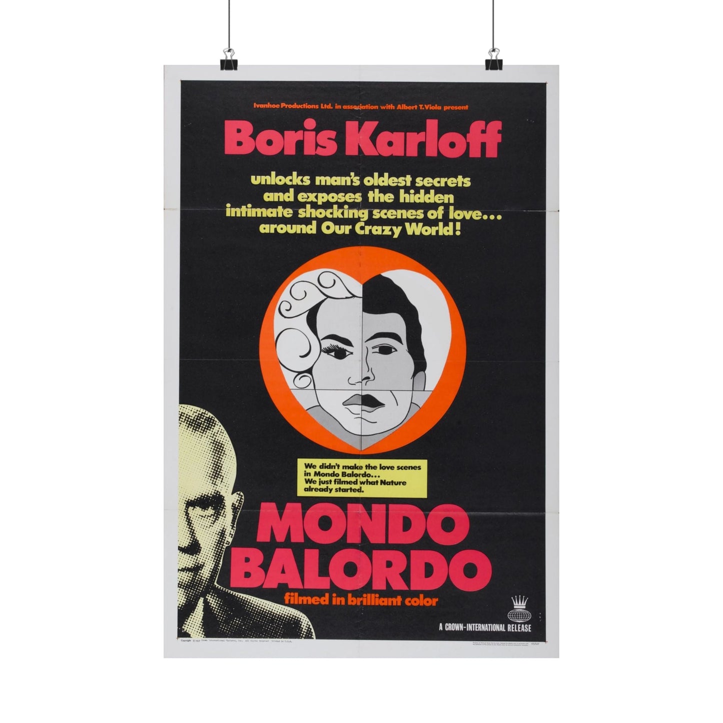 MONDO BALORDO 1964 - Paper Movie Poster-16″ x 24″-The Sticker Space