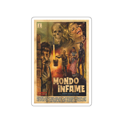 MONDO INFAME 1963 Movie Poster STICKER Vinyl Die-Cut Decal-2 Inch-The Sticker Space