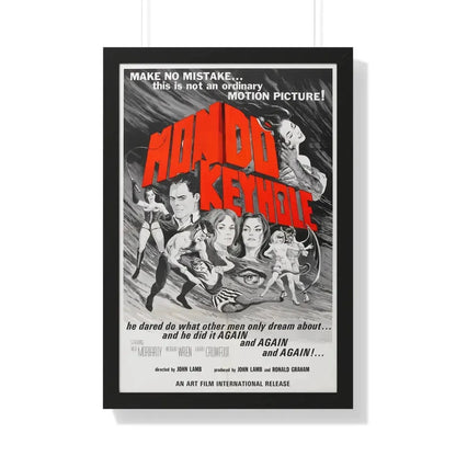 MONDO KEYHOLE 1966 - Framed Movie Poster - The Sticker Space