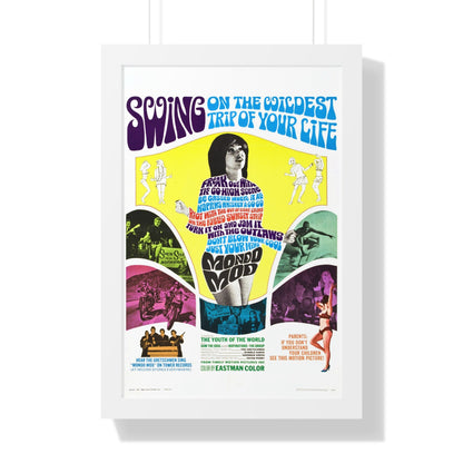 MONDO MOD 1967 - Framed Movie Poster-16″ x 24″-The Sticker Space