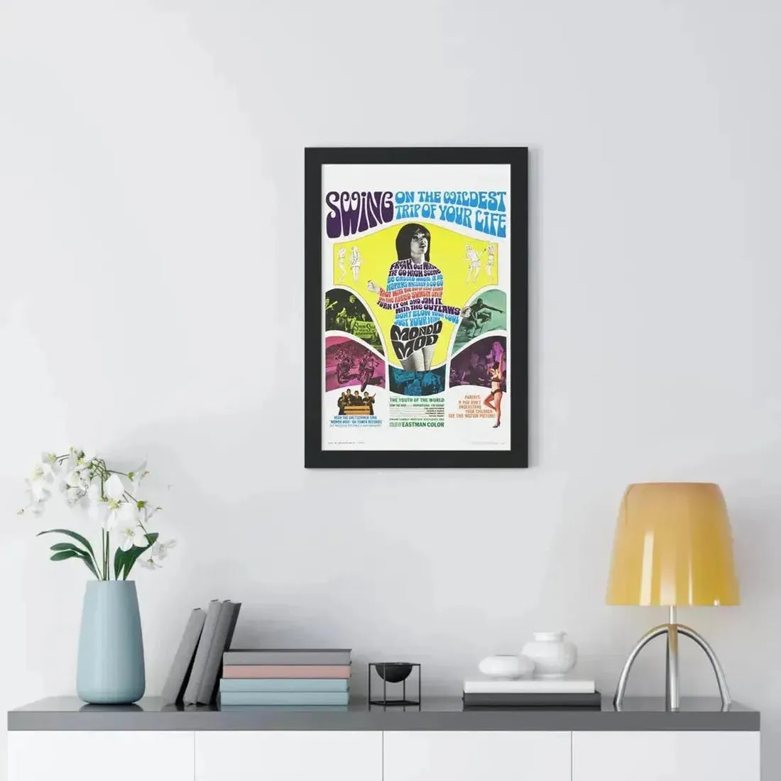 MONDO MOD 1967 - Framed Movie Poster - The Sticker Space