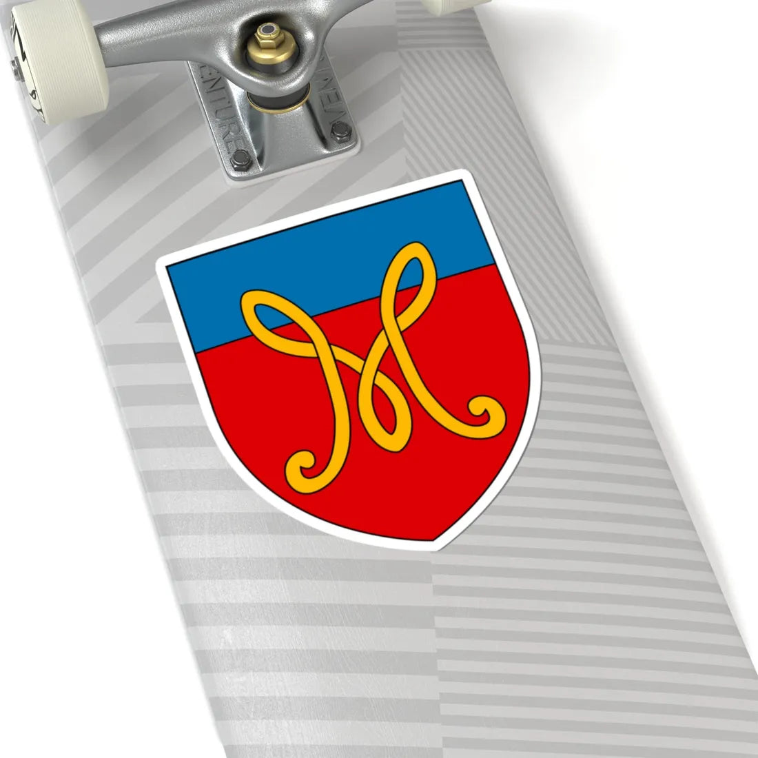 Mondovi Coat of Arms French Algeria (Algeria) (Coat of Arms) STICKER Vinyl Kiss-Cut Decal - The Sticker Space