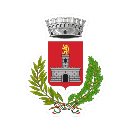 Moneglia-Stemma (Italy) (Coat of Arms) STICKER Vinyl Kiss-Cut Decal 2 Inch White - The Sticker Space