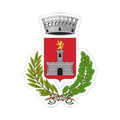 Moneglia-Stemma (Italy) (Coat of Arms) STICKER Vinyl Kiss-Cut Decal 6 Inch White - The Sticker Space